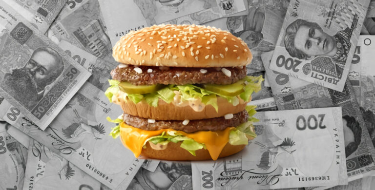 The Big Mac Index: сколько сегодня должен стоить доллар в Украине