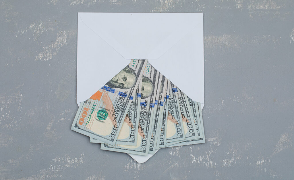 dollar banknotes