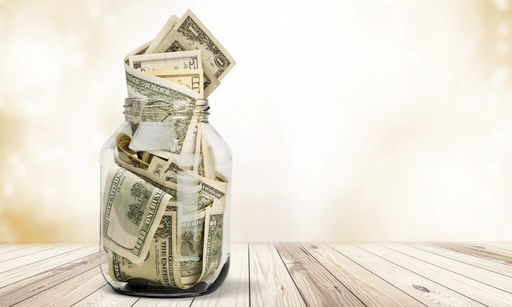 dollar banknotes