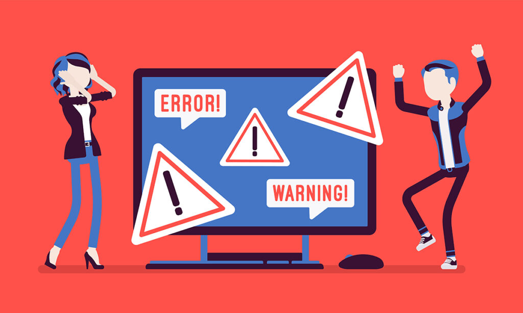 warnings for users