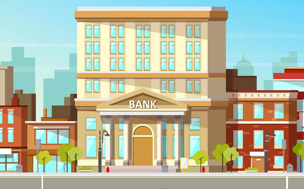bank building
