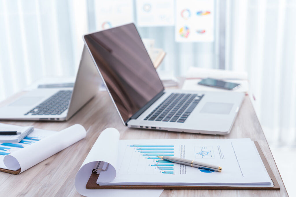 Financial charts