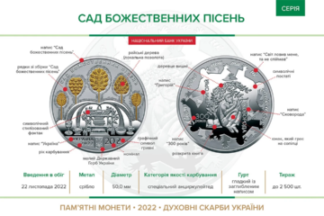 НБУ выпустил монету к 300-летию Сковороды