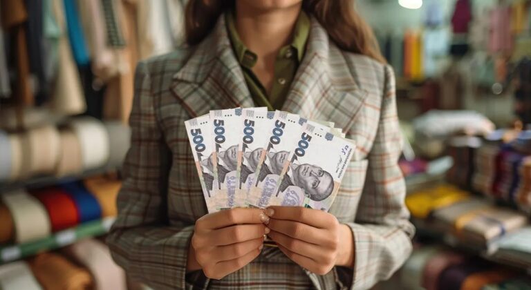 После уплаты налогов украинцы в среднем получают зарплату около 550 долларов в месяц